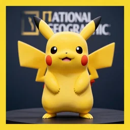 national geographic professional photo of pikachu, award winning