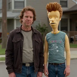 still of a live action beavis and butthead film directed by john carpenter