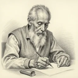 pencil drawing of the world's oldest profession