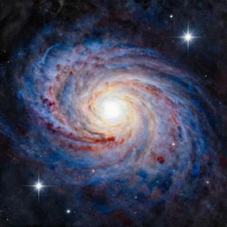 gemini star formation, 4k watercolour oil painting