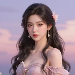 Beautiful Geshia girl ” Beautiful Dreamscape, Digital art, concept art, detailed, lovely colors, Art station,3-D 4K, beautiful background, matte painting, ,