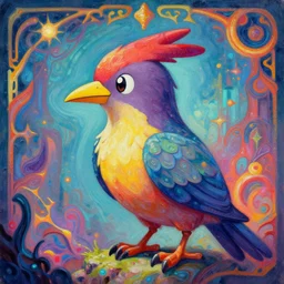 pokemon bird side portrait, imogen poots, paladin, gloomhaven, organic painting, hard edges, psychedelic, art nouveau, ray tracing, volumetric, depth of field, luminescent, octane render, by greg manchess, huang guangjian, gil elvgren, sachin teng, greg rutkowski, jesper ejsing, rhads, louis squara