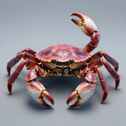 A Cyborg crab, digital art, trending on artstation, nicely detailed, HDR