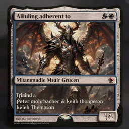 alluring adherent to slaanesh, magic the gathering art, in the style of peter mohrbacher and keith thompson
