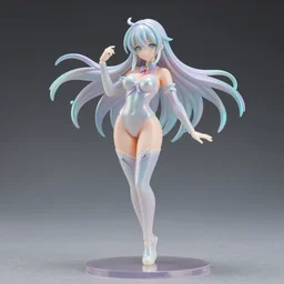 james jean isolated vinyl figure voluptuous harajuku magical girl character design, figure photography, dynamic pose, holographic undertones, best design, glitter accents on figure, anime stylized, sharp focus, accurate fictional proportions, high delicate defined details, ethereal lighting