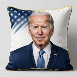joe biden in a suit, body pillow