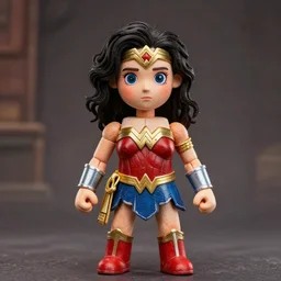 steve buscemi ’ s wonder woman as a highly detailed stop motion puppet, in the style of laika studios ’ s paranorman, coraline, kubo and the two strings shot in the style