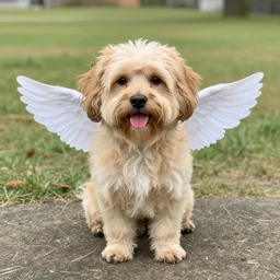 ok i'm bored of slightly weird dogs for the day. * flies away by flapping my dog wings *