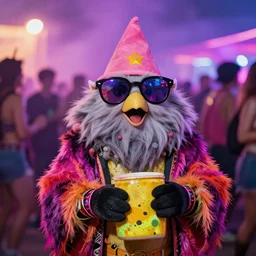 gnome in a rave