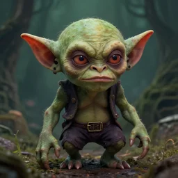 a photo of a goblin