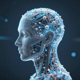 lost in the mind of a quantum god head machine parallax anamorphic illusion