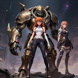 beautiful full body image of a zerg overlord merged together with archer tohsaka illya chloe caster into one eternal being defining the universe, high details, high resolution, | | very very anime!!!, fine - face, realistic shaded perfect face, fine details. anime. realistic shaded lighting
