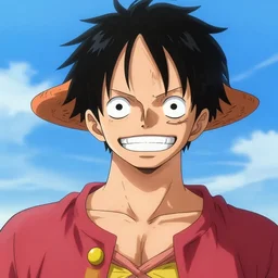 lovecraftian portrait of luffy, anime style, by tristan eaton stanley artgerm and tom bagshaw