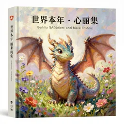 medieval fantasy, realism, soft oil painting, a cute friendly dragon character, surrounded by vibrant wildflowers, little chibi proportions, art by ted nasmith, and brothers hildebrandt, and maxime desmettre, as a book cover illustration, raytracing, high - readability, intricately detailed, elegant, pastel, joyful