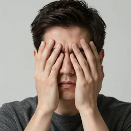 ocd, obsessive - compulsive disorder, a person suffering from obsessive compulsive disorder