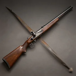 inventory art of a flintlock rifle. mmo.