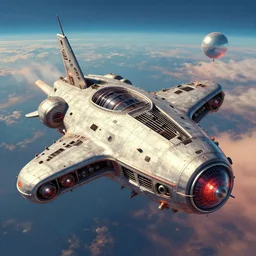 dieselpunk spaceship