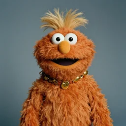 the last temptation of Elmo, by Annie Leibowitz, portrait