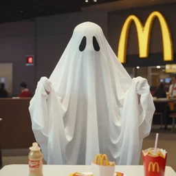 a ghost at mcdonald, found footage, youtube video