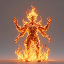 flames in the shape of cthulhu. digital art by eugene de blaas, ross tran, and nasreddine dinet, vibrant color scheme, intricately detailed, in the style of romanticism. artstation, greg rutkowski