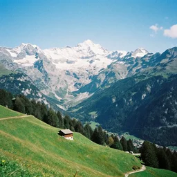 a shot of the alps!!! on fujicolor superia 2 0 0 - h 7 0 0