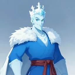 ice king in the style of greg rutkowski