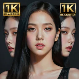 a painting of jisoo of blackpink in the style of donato giancola, and in the style of charlie bowater, and in the style of jules ferdinand jacquemart, symmetry, smooth, sharp focus, semi - realism, photo realistic, dynamic lighting, artstation, poster, volumetric lighting, very detailed face, intricate complexity, 8 k, award winning