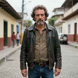 heisenberg in a colombian street