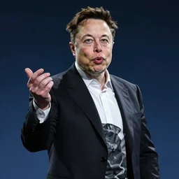 a very magical Elon musk