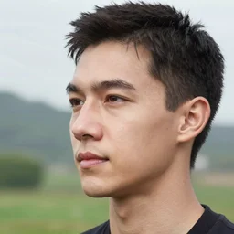 a portrait of a male character, exposed volmer and nasal concha, in a scenic environment by Ross Tran and by Jesper Ejsing and by Mikalojus Konstantinas Ciurlionis