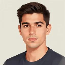 a portrait illustrated by meybis ruiz cruz