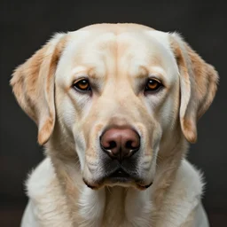 labrador face photography, fantasy, highly detailed, art by greg rutkowski