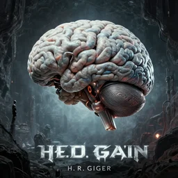 The God Brain by H.R. Giger