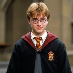 film still Macaulay Culkin as Draco Malfoy wearing hogwarts uniform in Harry Potter movie