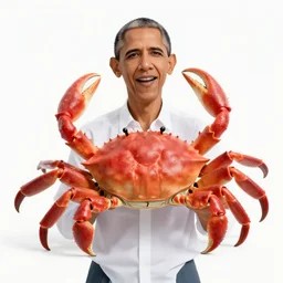 obama crab rave