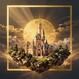 floating by disney concept artists, blunt borders, golden ratio