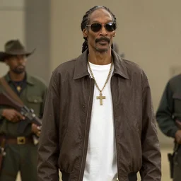 Movie still of Snoop Dogg in Django Unchained