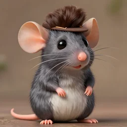 a highly detailed portrait of dean martin as a anthropomorphic rat in the style of zootopia
