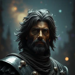 portrait of giuseppe conte in darksouls universe in anor londo, studio lights, 8 k hd.
