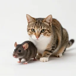 a cat - rat - hybrid. animal photography,