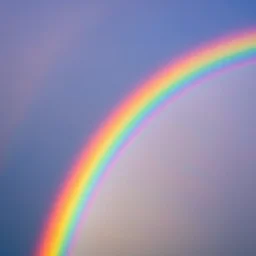 fenomenal sky in rainbow colors