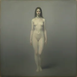 beautiful woman as the harbinger of death by arnold bocklin, herbert james draper. oil on wood 1 9 0 0. intricate details. minimalist. ambient lighting. liminal space. gloomy atmoshpere of death and fog.