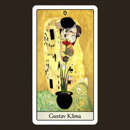 an art deco tarot card, ikebana, minimalist, elegant, concept art, illustration, gustav klimt, bouguereau, rutkowski, artgerm, tamara de lepika, alphonse mucha