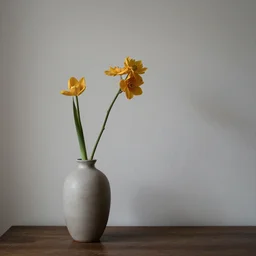 flower vase, negative space art