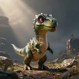 cute dinosaur mythical creature