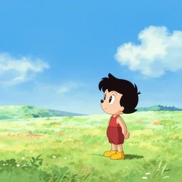 background landscape by by rumiko takahashi by hanna - barbera