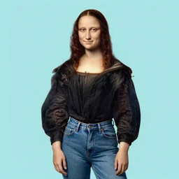 A beautiful portrait of Leonardo Da Vinci wearing jeans and on an psychedelic retreat in Miami, portrait, elegant, intricate, digital painting, artstation, concept art, sharp focus, illustration