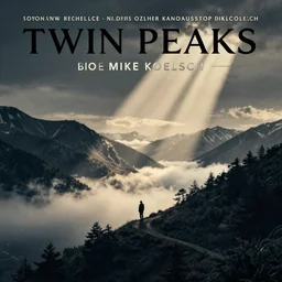 twin peaks movie poster art by mike koelsch