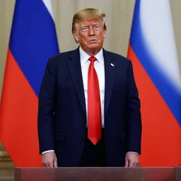 Donald trump as a Russian dictator