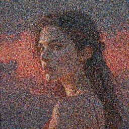 Naomi a painting by Laura Wheeler Waring. details, smooth, sharp focus, illustration, realistic, cinematic, artstation, award winning, rgb , unreal engine, octane render, cinematic light, macro, depth of field, blur, red light and clouds from the back, highly detailed epic cinematic concept art CG render made in Maya, Blender and Photoshop, octane render, excellent composition, dynamic dramatic cinematic lighting, aesthetic, very inspirational, arthouse.